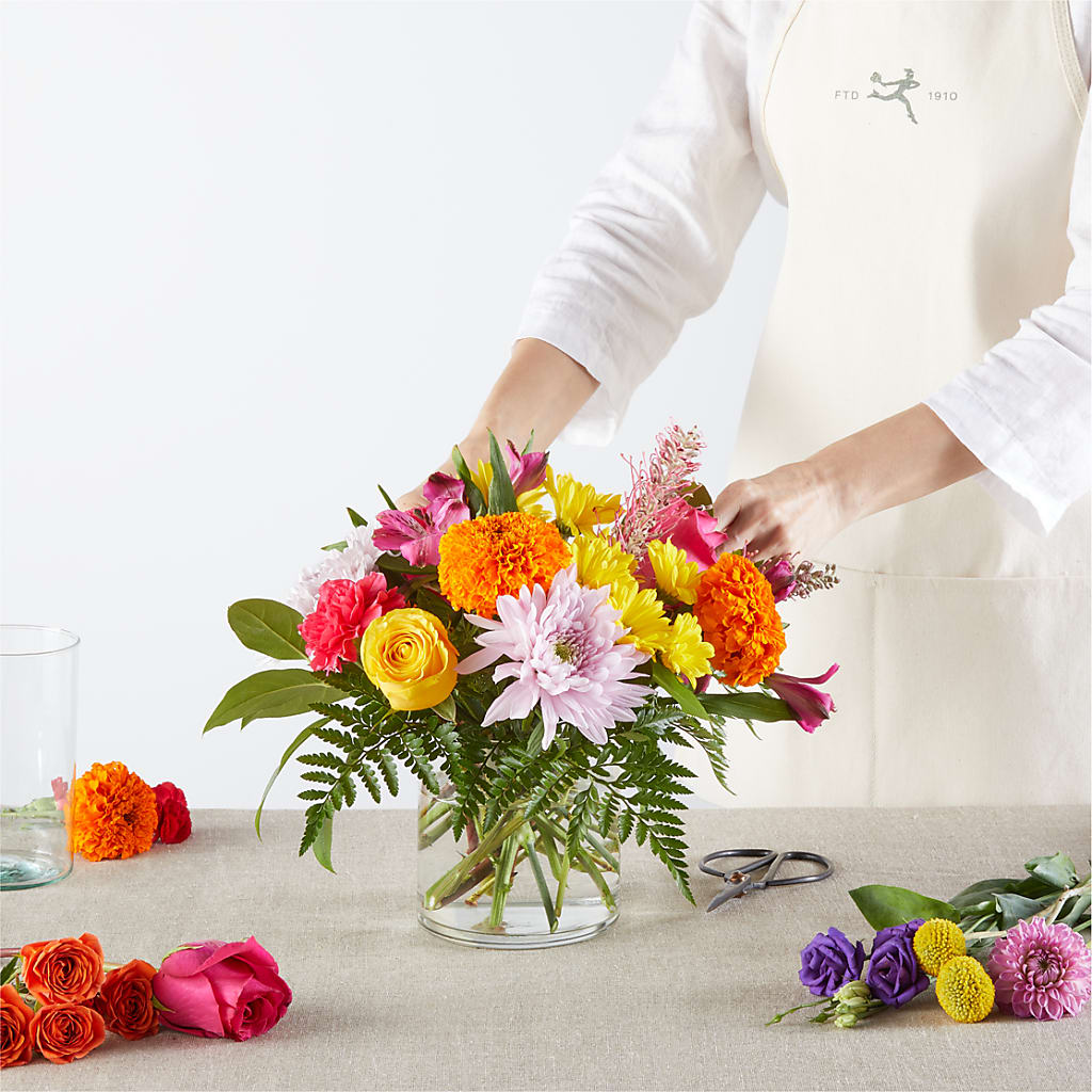 Feast of Color – A Florist Original –  Nix Florist, Hampton SC