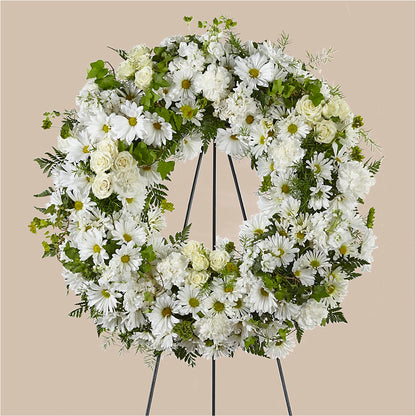 Faithful Wishes Wreath –  Nix Florist, Hampton SC