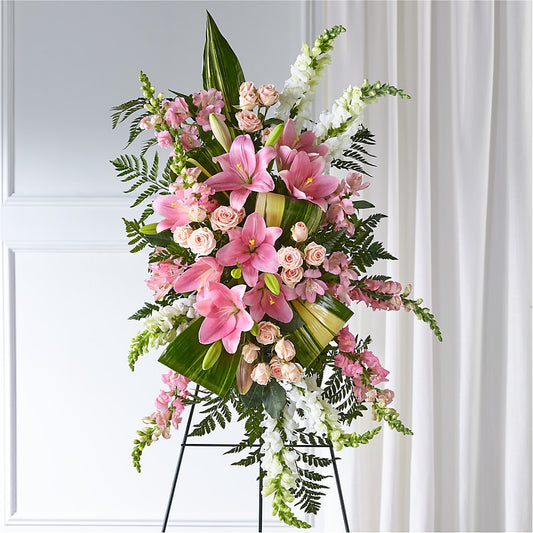Elegant Embrace Standing Spray –  Nix Florist, Hampton SC