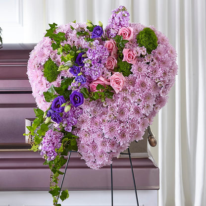 Treasured Love Standing Heart –  Nix Florist, Hampton SC