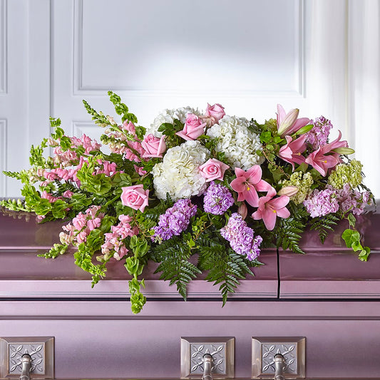 Life's Gratitude Casket Spray –  Nix Florist, Hampton SC