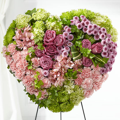 Heartwarming Standing Heart –  Nix Florist, Hampton SC