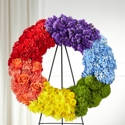 Circle of Love Wreath –  Nix Florist, Hampton SC