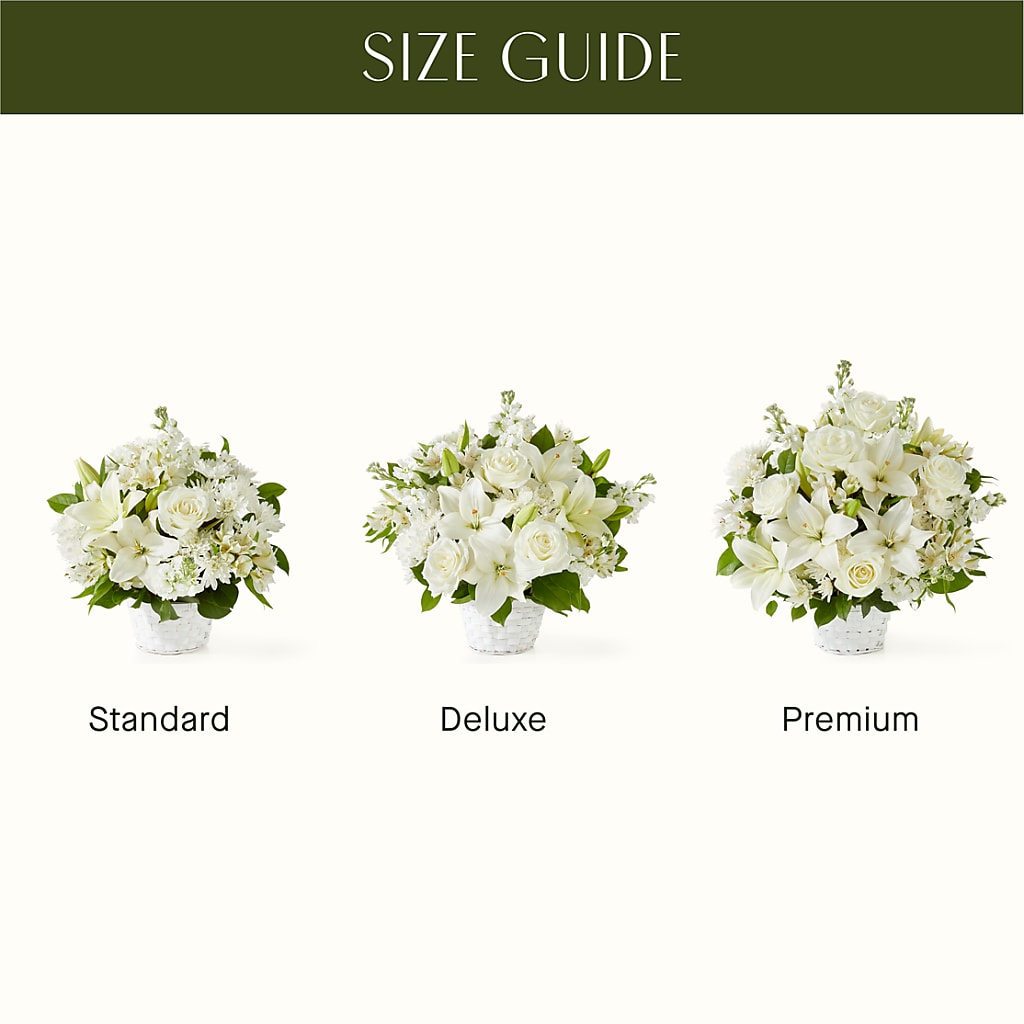 Peaceful Reflections Arrangement –  Nix Florist, Hampton SC