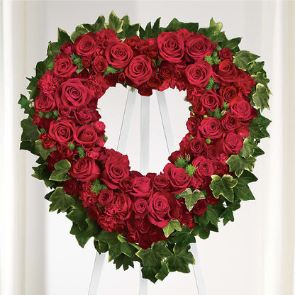 Wholehearted Standing Spray –  Nix Florist, Hampton SC