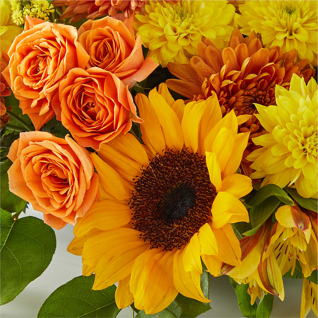 Autumn Harmony Centerpiece –  Nix Florist, Hampton SC