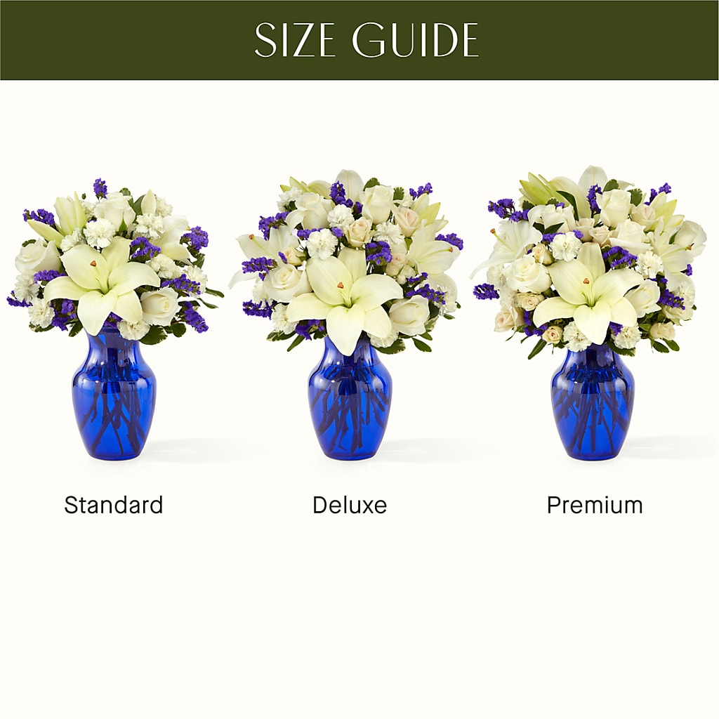 Sapphire Rush Bouquet –  Nix Florist, Hampton SC