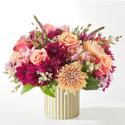 Berry Cobbler Bouquet with Ivory Vase –  Nix Florist, Hampton SC