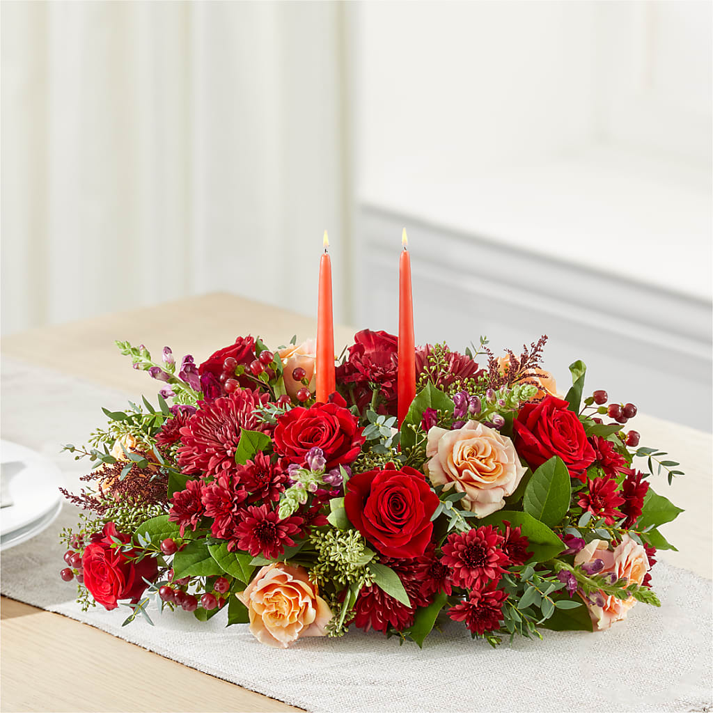 Most Thankful Centerpiece –  Nix Florist, Hampton SC