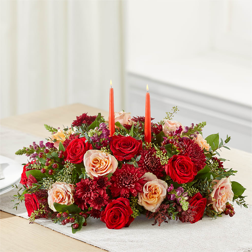 Most Thankful Centerpiece –  Nix Florist, Hampton SC