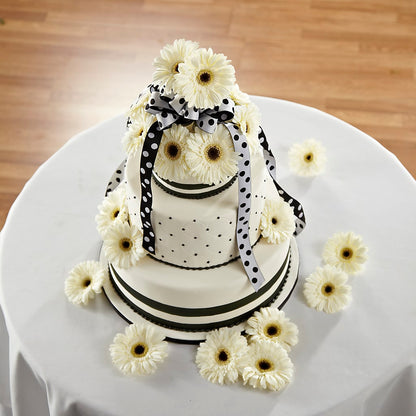 Simple Sophistication Cake Décor –  Nix Florist, Hampton SC