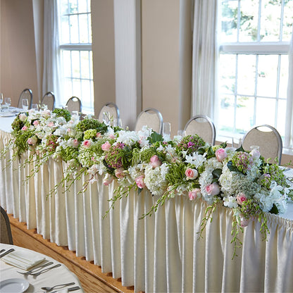State of Joy Head Table Arrangement –  Nix Florist, Hampton SC