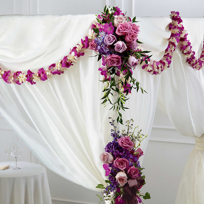 Color & Light Chuppah Decor –  Nix Florist, Hampton SC